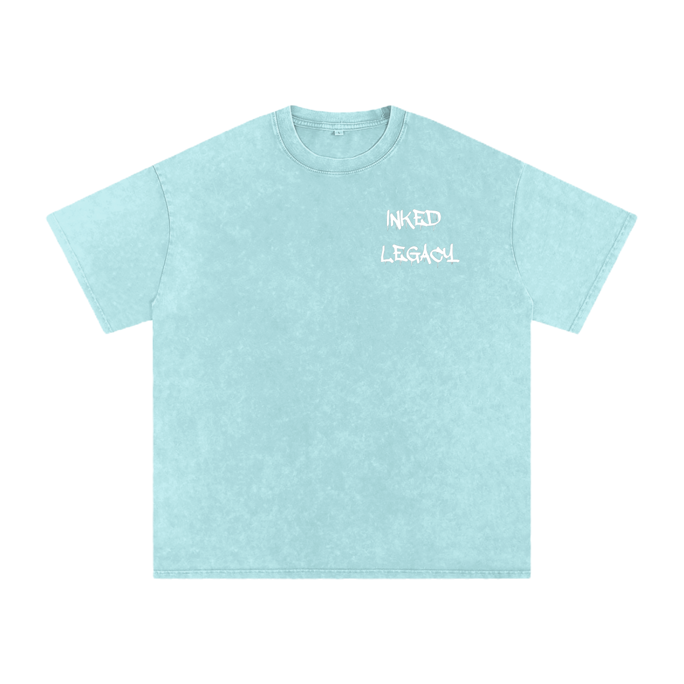 Inked Legacy - Acid Wash Floral Empress Tee