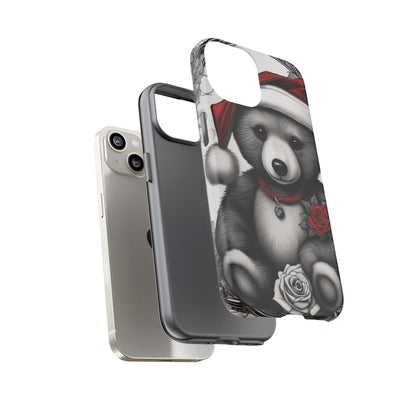 Frost Bear Tough Case – Holiday Rose Edition