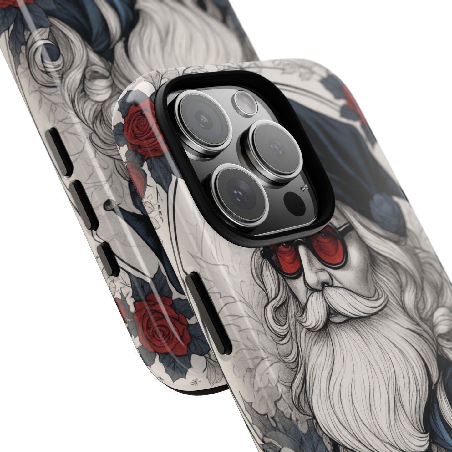 Vintage Frost Saint Tough Case – Red Rose Edition