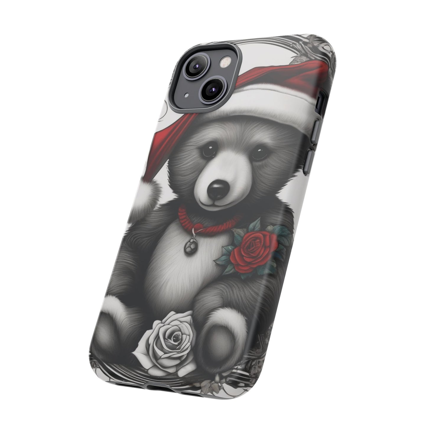 Frost Bear Tough Case – Holiday Rose Edition