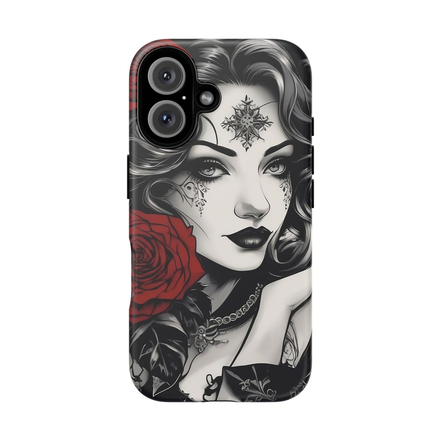 Crimson Muse Tough Case – Rose Ink Edition