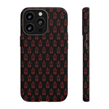Inked Legacy Pattern Tough Case – Red Script Edition