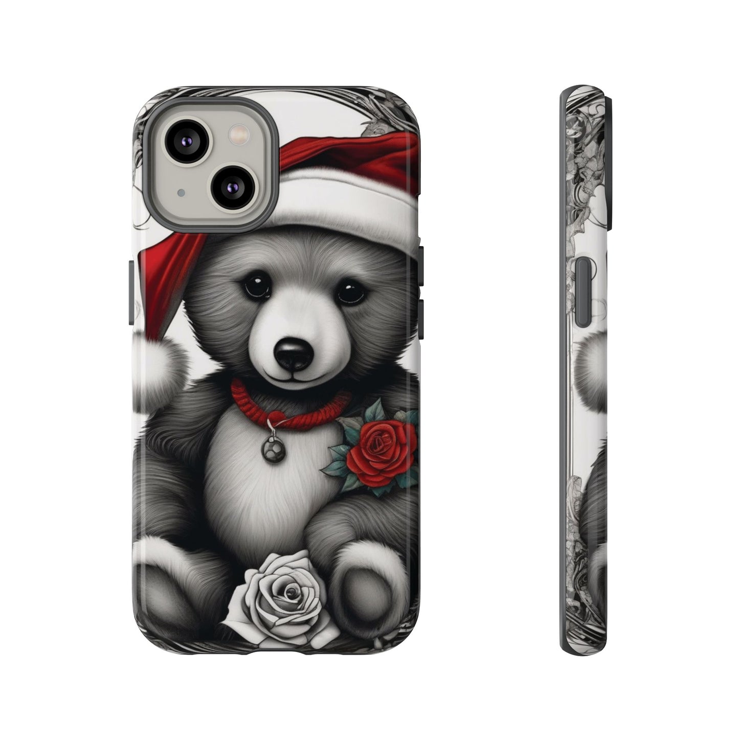 Frost Bear Tough Case – Holiday Rose Edition