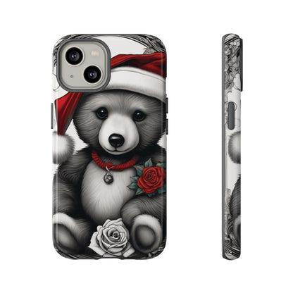 Frost Bear Tough Case – Holiday Rose Edition