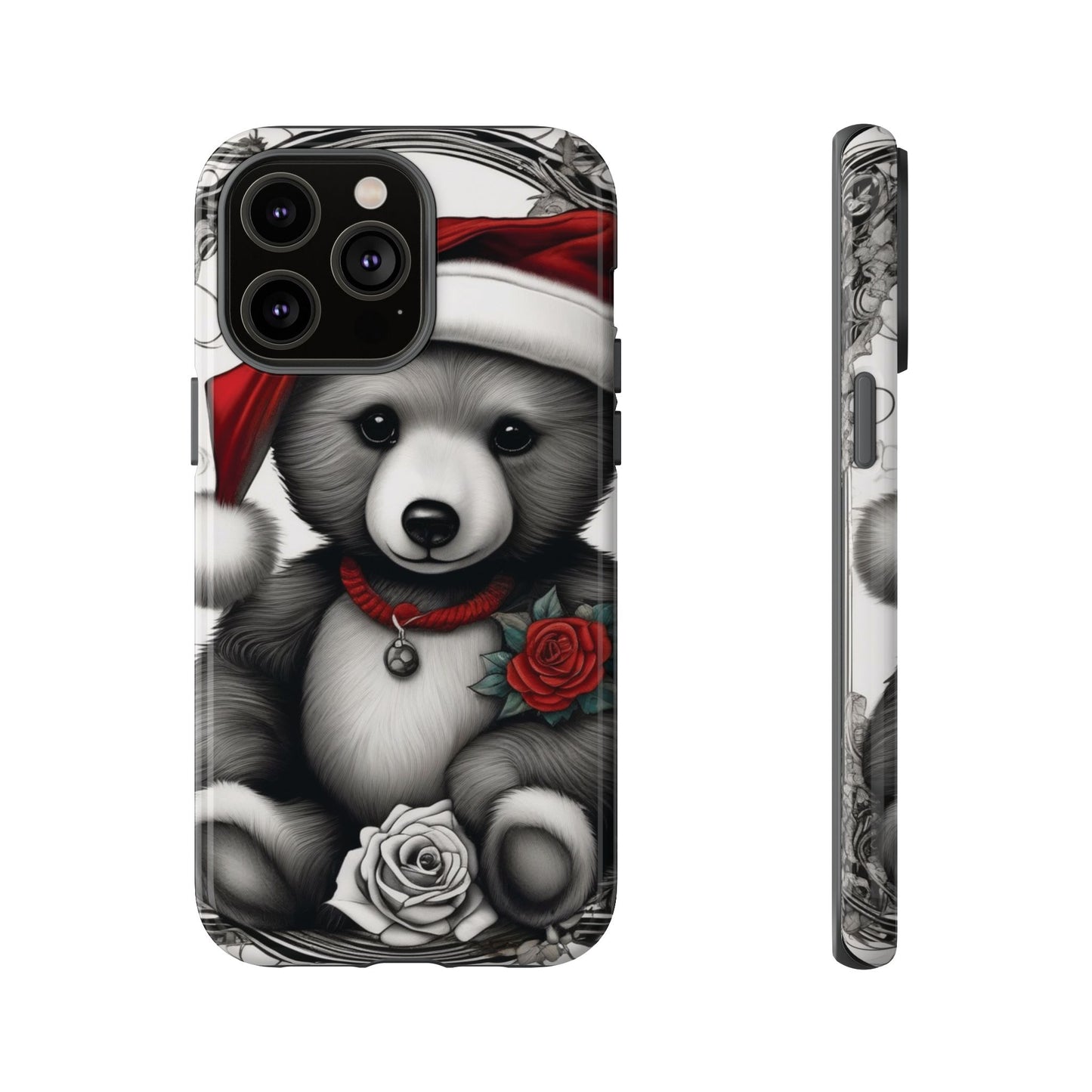 Frost Bear Tough Case – Holiday Rose Edition