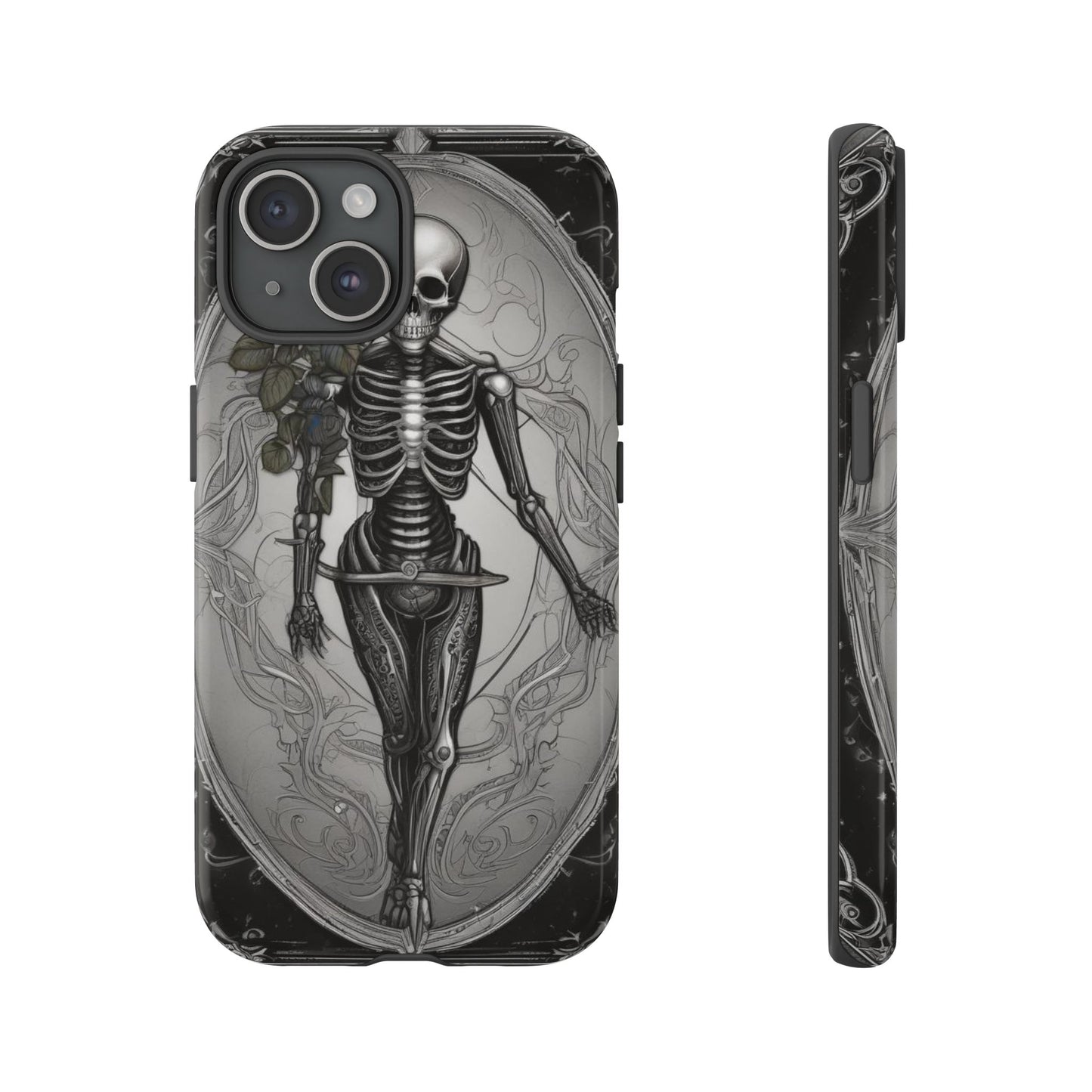 Eternal Bloom Tough Case – Skeleton Rose Edition