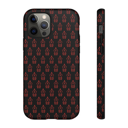 Inked Legacy Pattern Tough Case – Red Script Edition