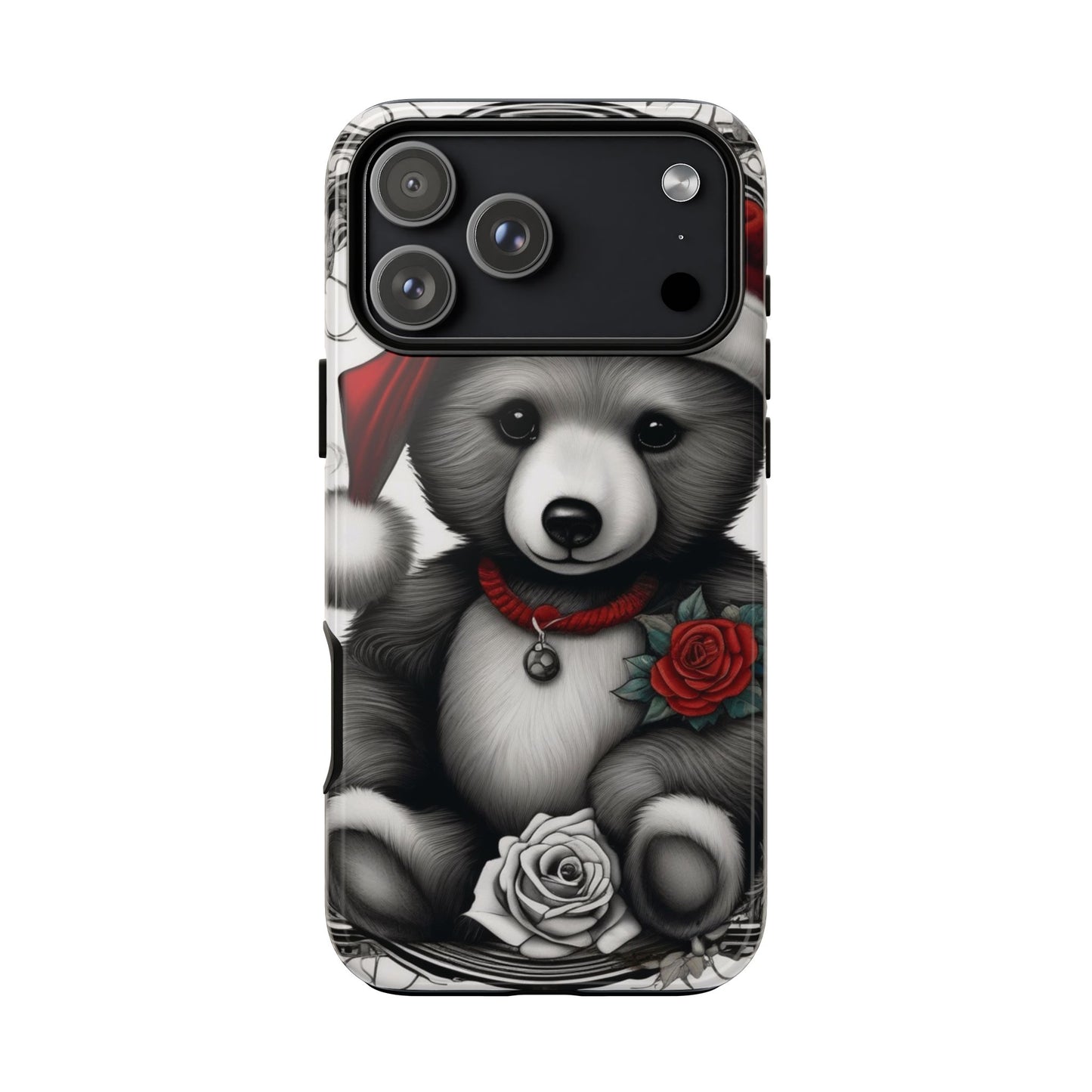 Frost Bear Tough Case – Holiday Rose Edition