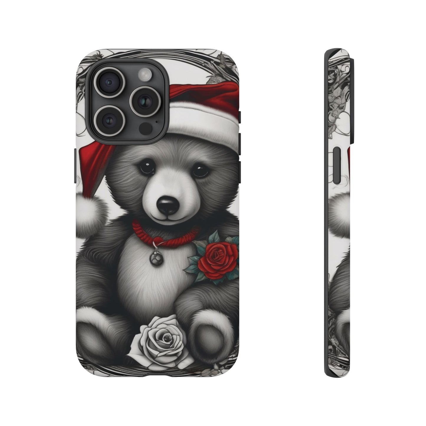 Frost Bear Tough Case – Holiday Rose Edition