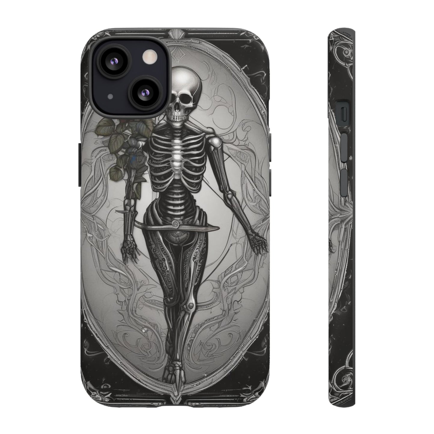 Eternal Bloom Tough Case – Skeleton Rose Edition