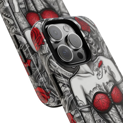 Scarlet Siren Tough Case – Rose Tattoo Edition