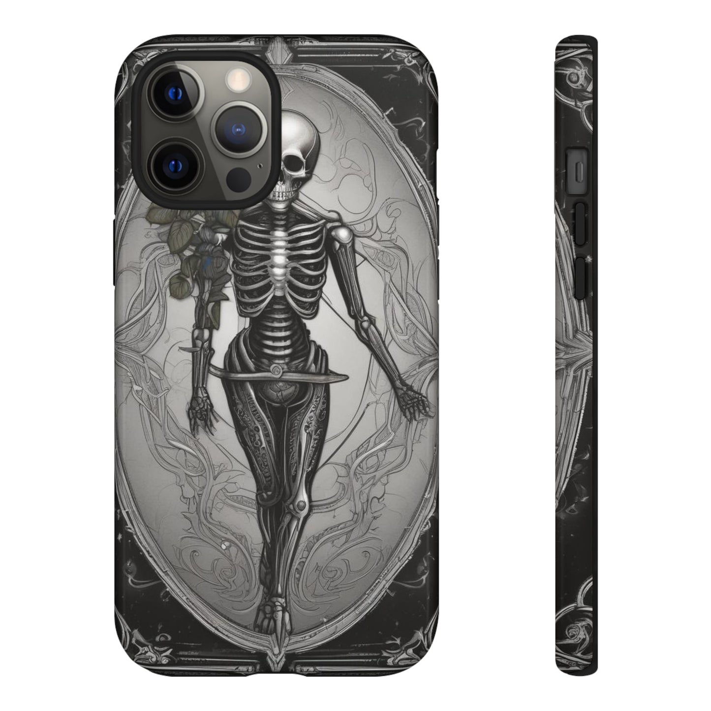 Eternal Bloom Tough Case – Skeleton Rose Edition