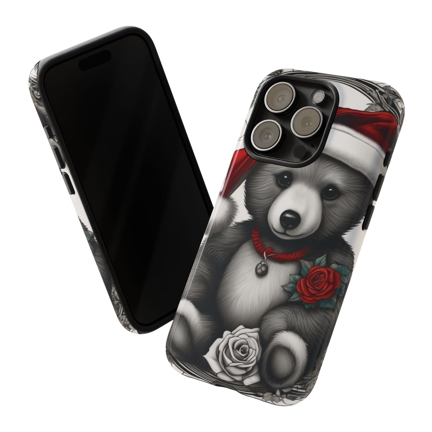 Frost Bear Tough Case – Holiday Rose Edition