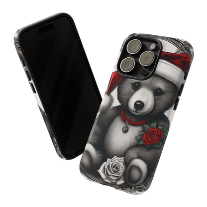 Frost Bear Tough Case – Holiday Rose Edition