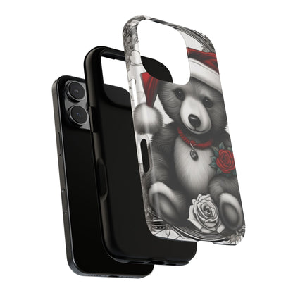 Frost Bear Tough Case – Holiday Rose Edition