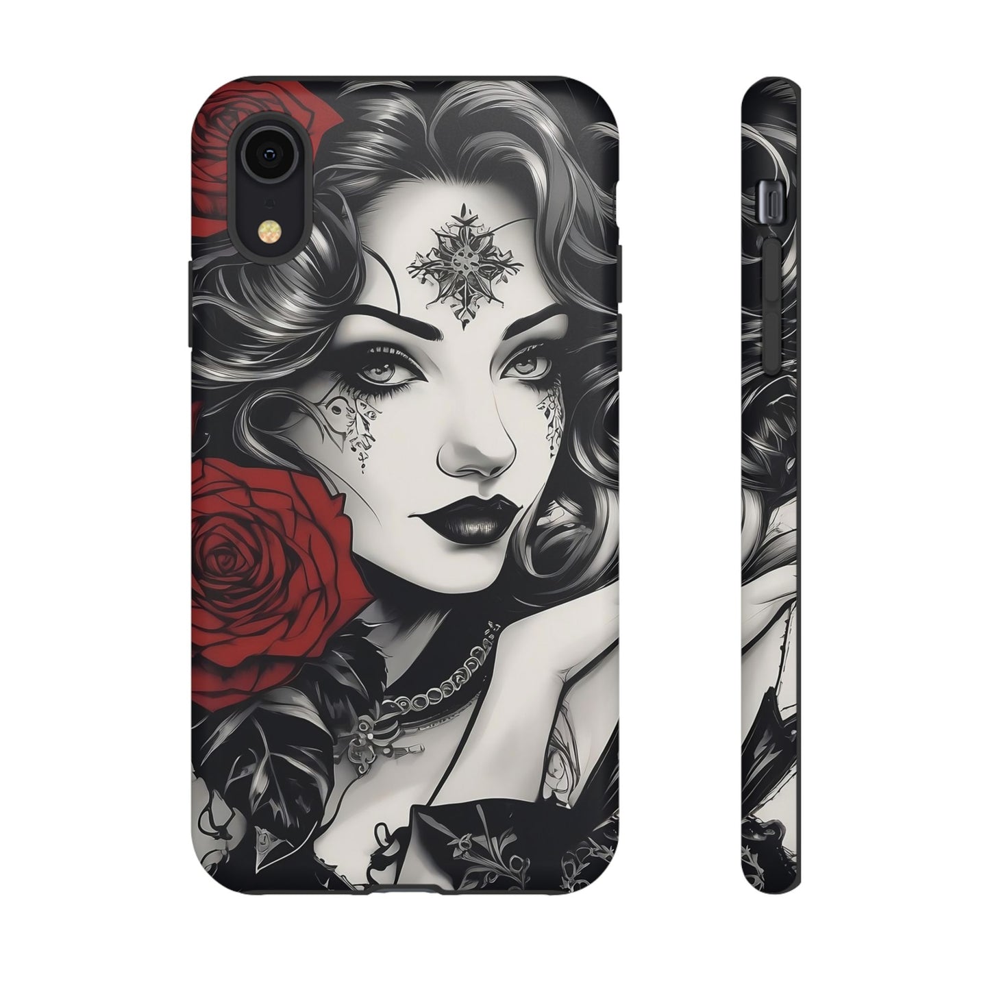 Crimson Muse Tough Case – Rose Ink Edition