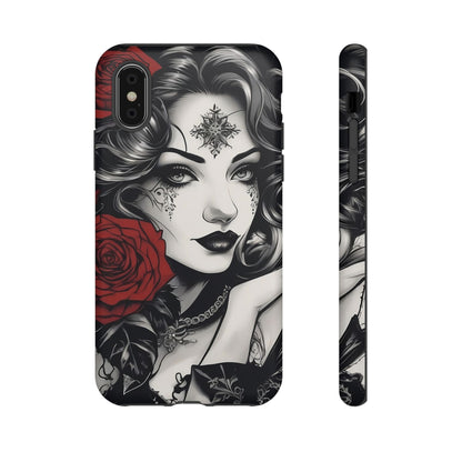 Crimson Muse Tough Case – Rose Ink Edition