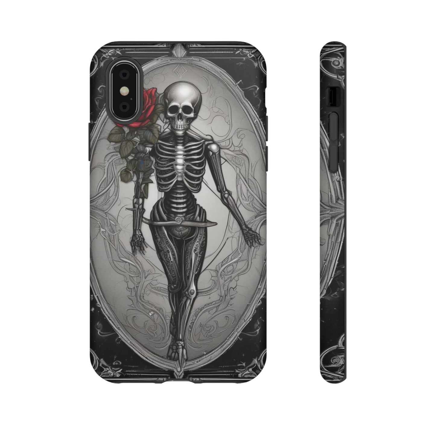 Eternal Bloom Tough Case – Skeleton Rose Edition