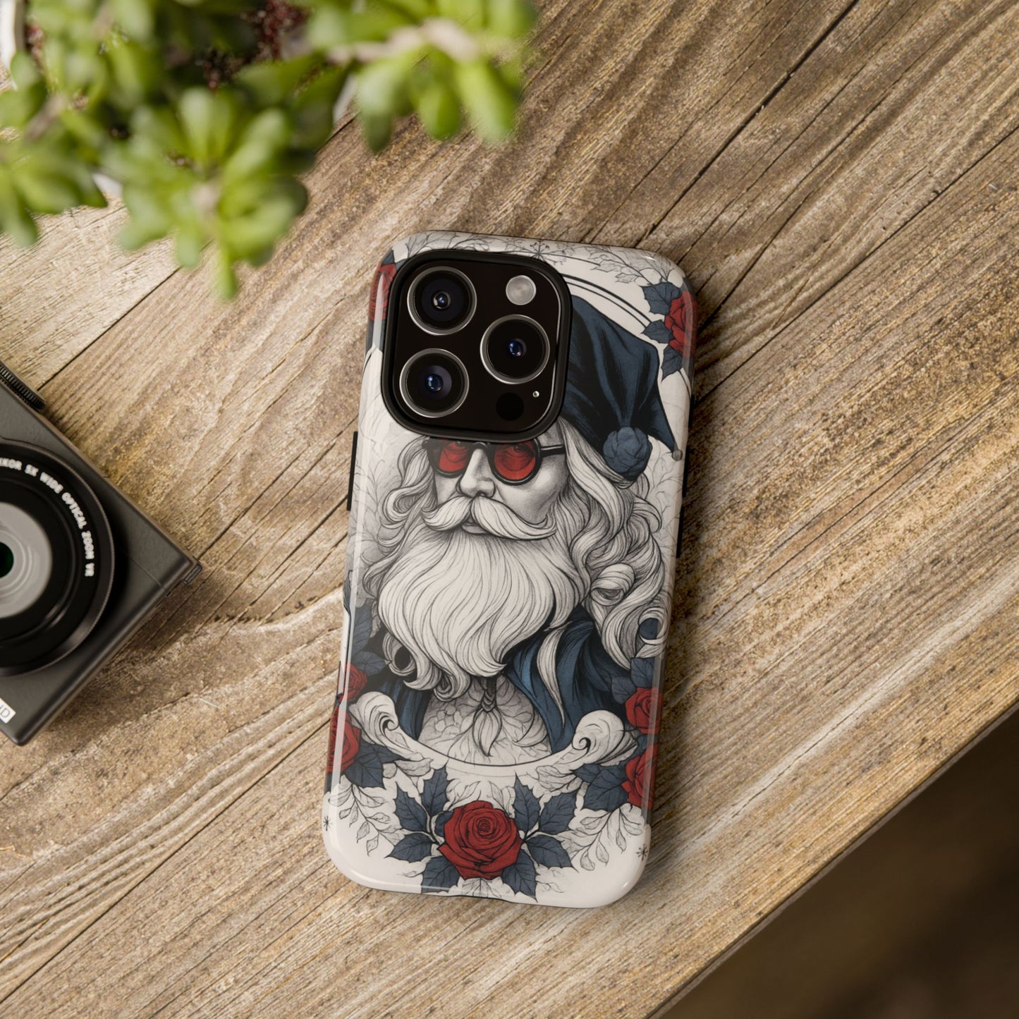 Vintage Frost Saint Tough Case – Red Rose Edition