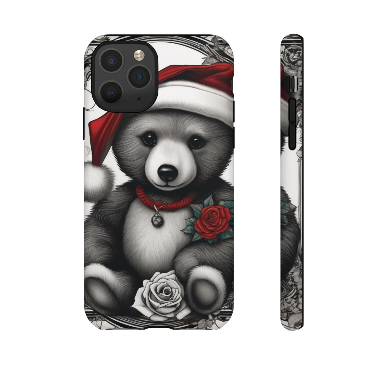 Frost Bear Tough Case – Holiday Rose Edition