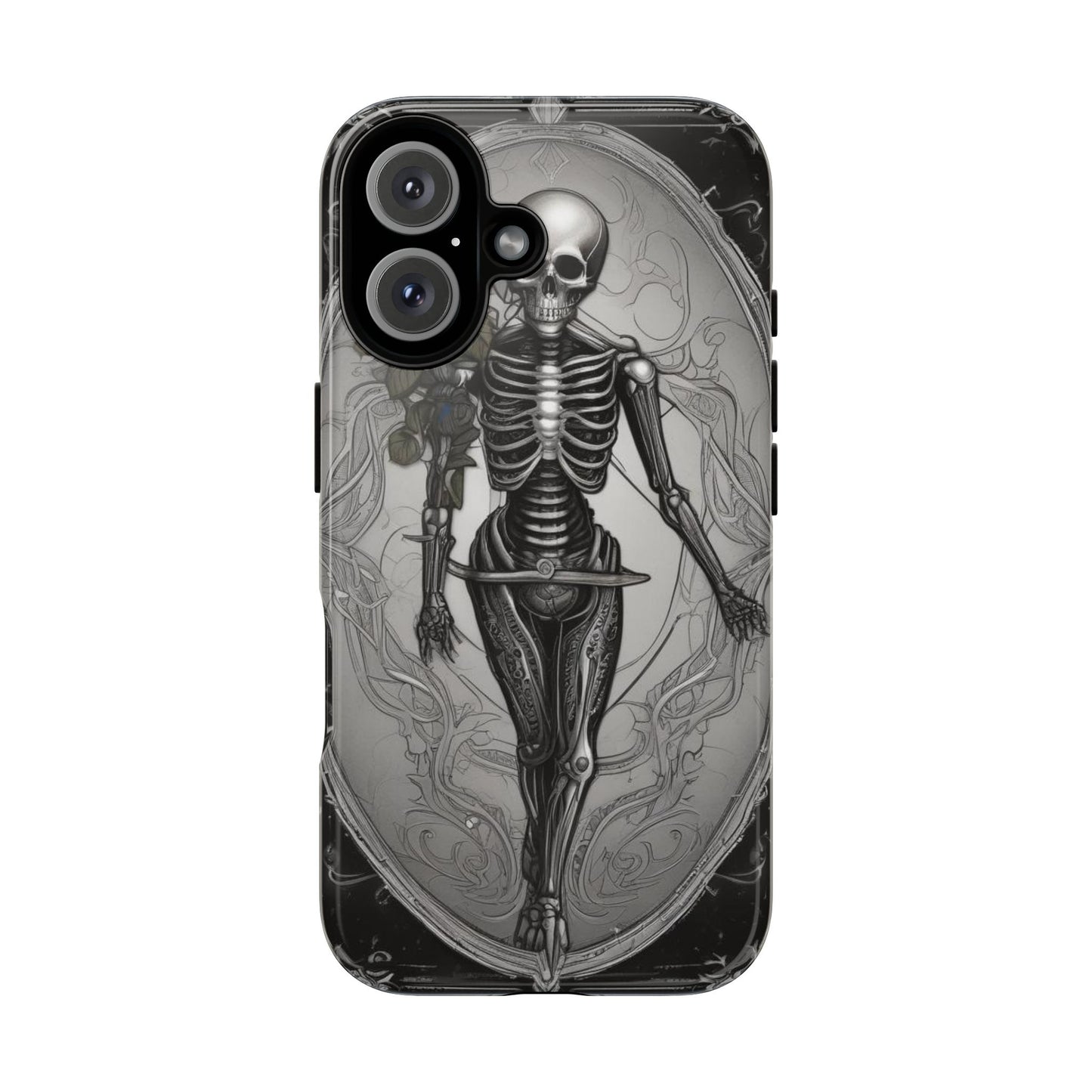 Eternal Bloom Tough Case – Skeleton Rose Edition