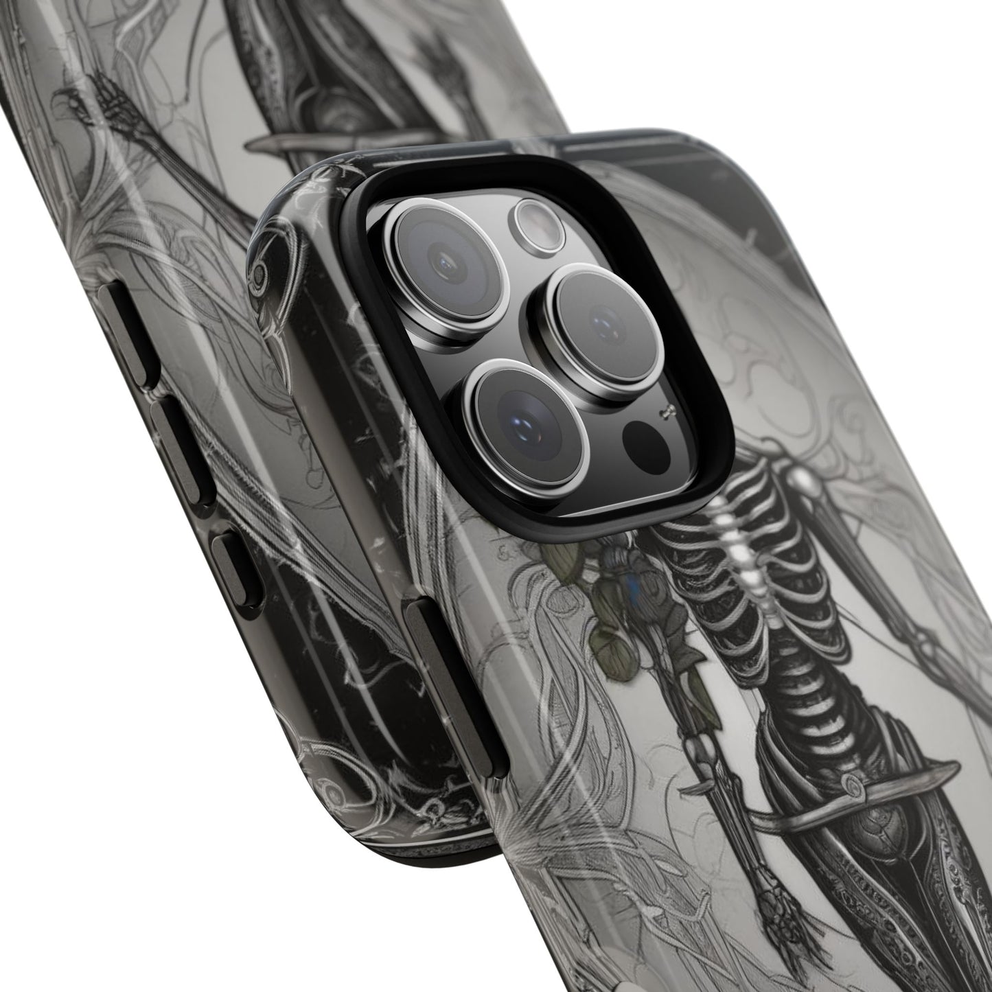 Eternal Bloom Tough Case – Skeleton Rose Edition