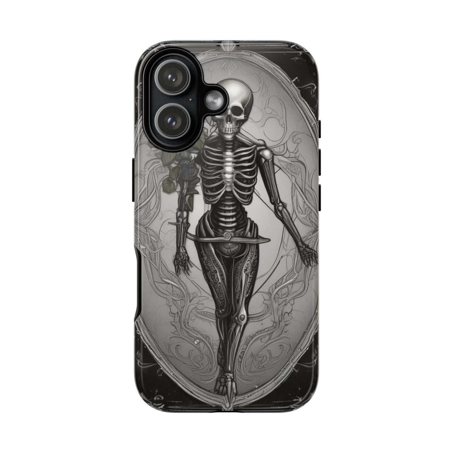 Eternal Bloom Tough Case – Skeleton Rose Edition