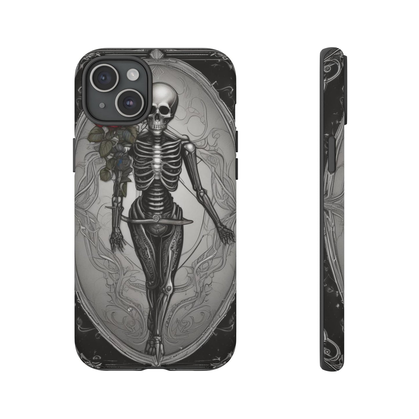 Eternal Bloom Tough Case – Skeleton Rose Edition