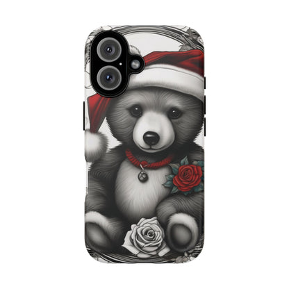 Frost Bear Tough Case – Holiday Rose Edition