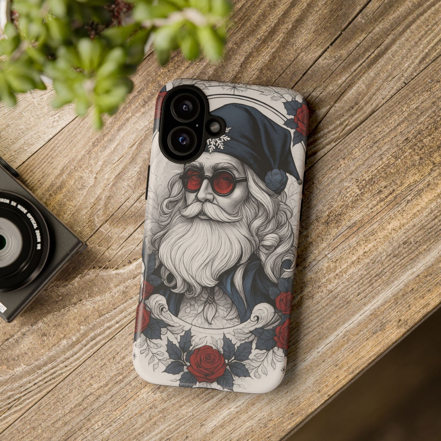 Vintage Frost Saint Tough Case – Red Rose Edition