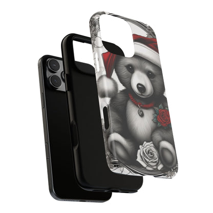 Frost Bear Tough Case – Holiday Rose Edition