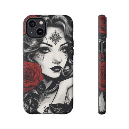 Crimson Muse Tough Case – Rose Ink Edition