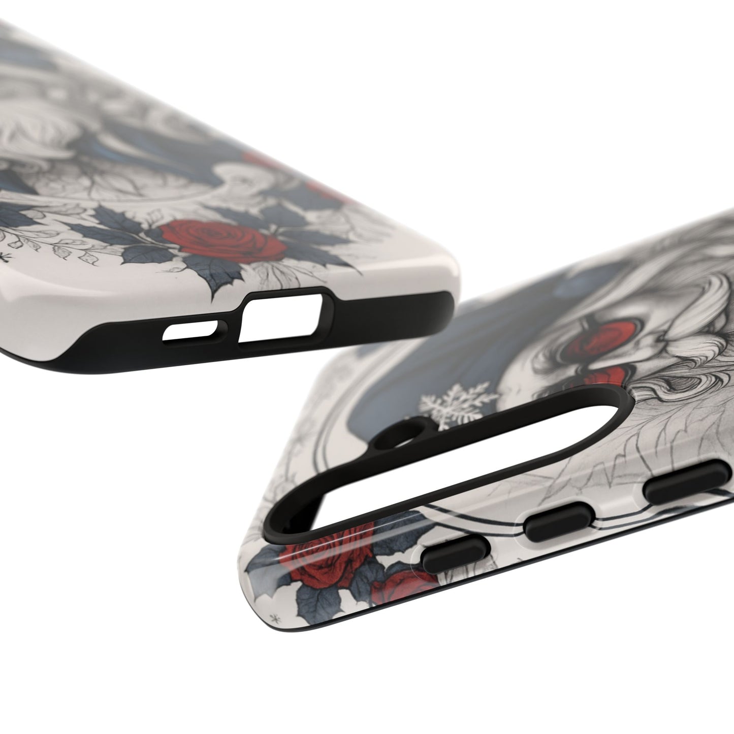 Vintage Frost Saint Tough Case – Red Rose Edition