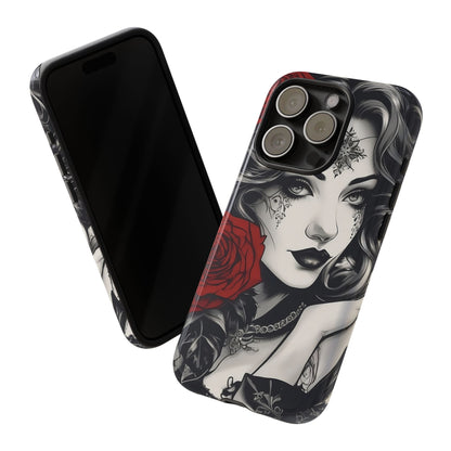 Crimson Muse Tough Case – Rose Ink Edition