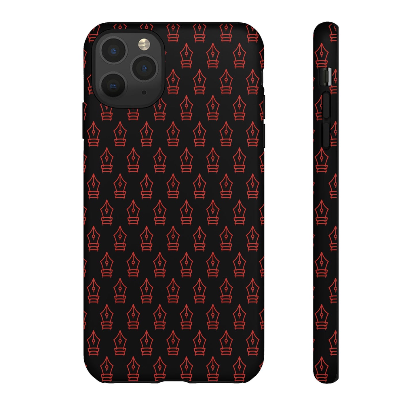 Inked Legacy Pattern Tough Case – Red Script Edition