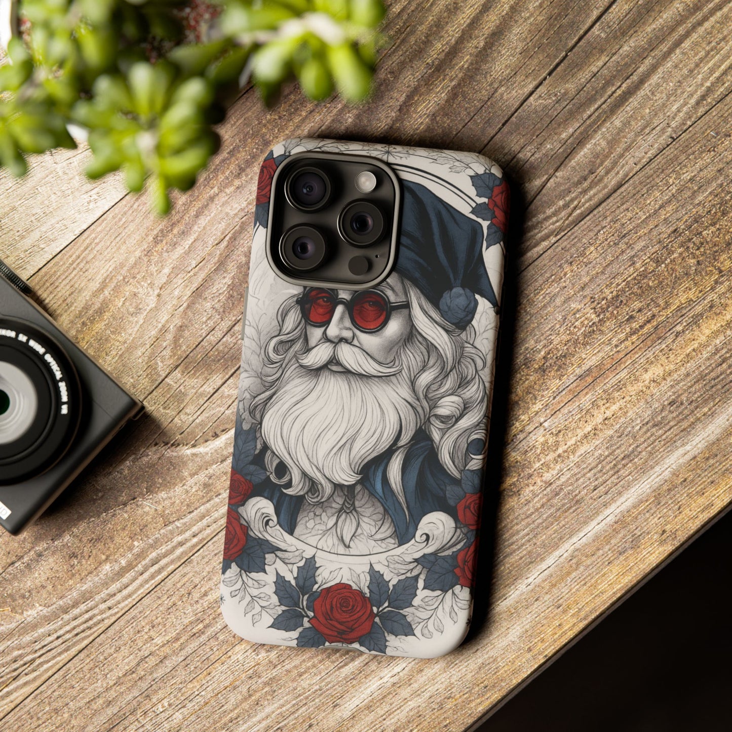 Vintage Frost Saint Tough Case – Red Rose Edition