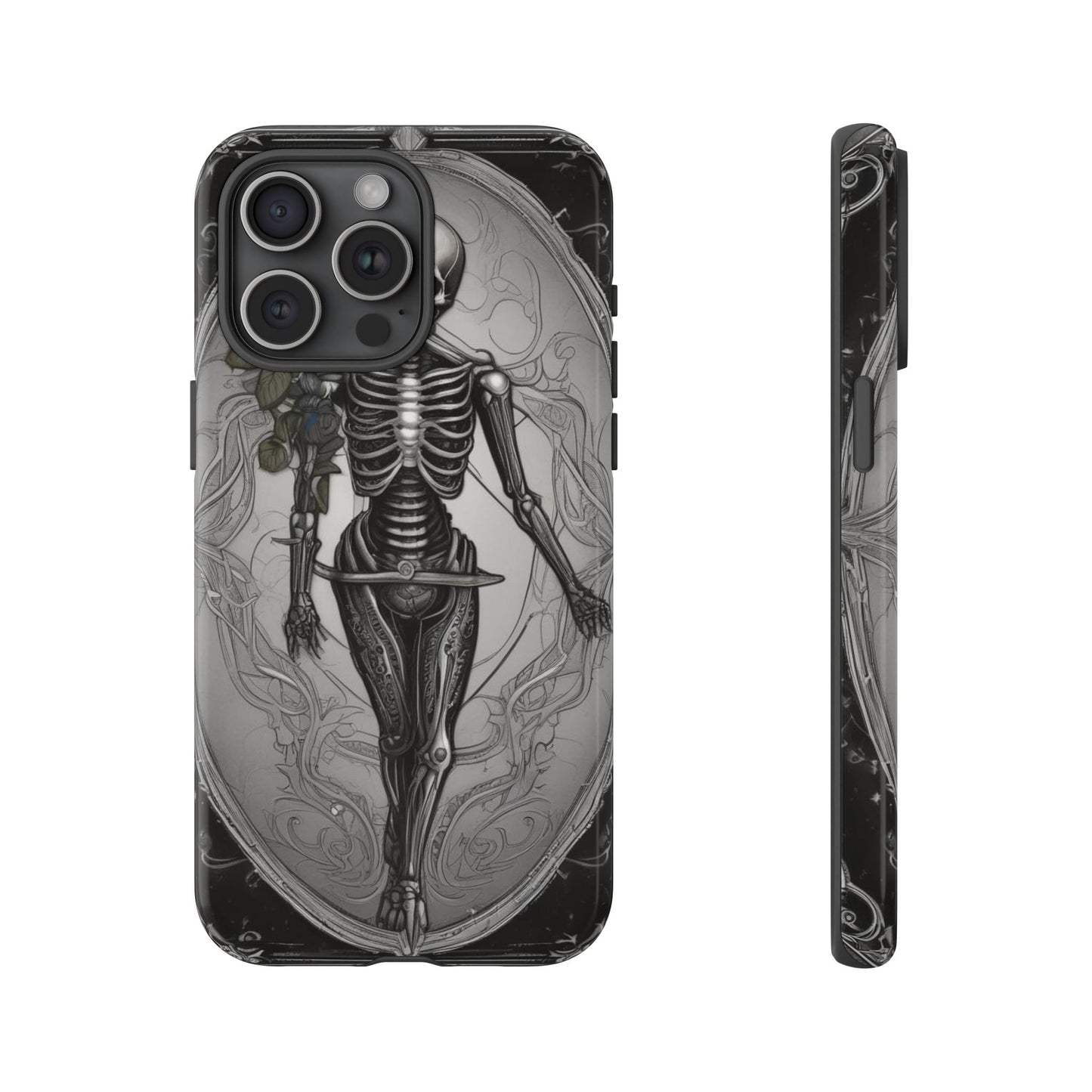 Eternal Bloom Tough Case – Skeleton Rose Edition