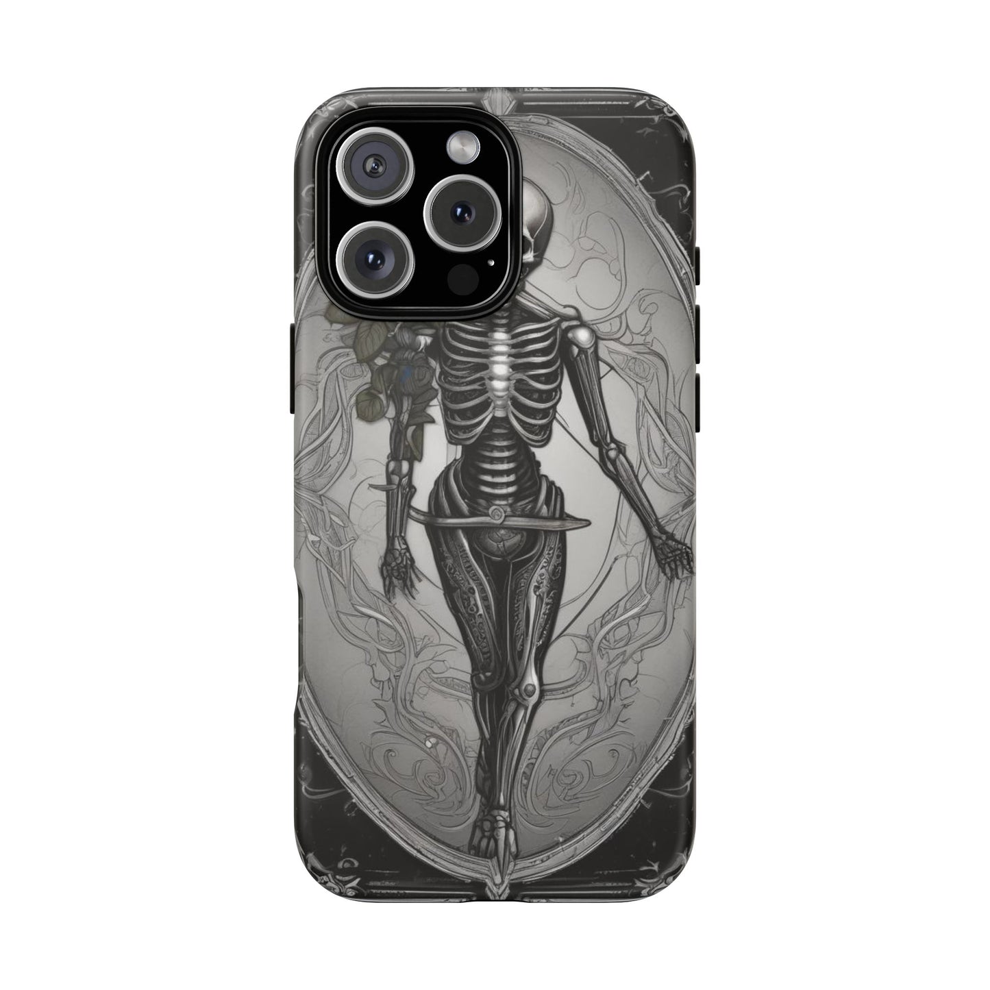 Eternal Bloom Tough Case – Skeleton Rose Edition