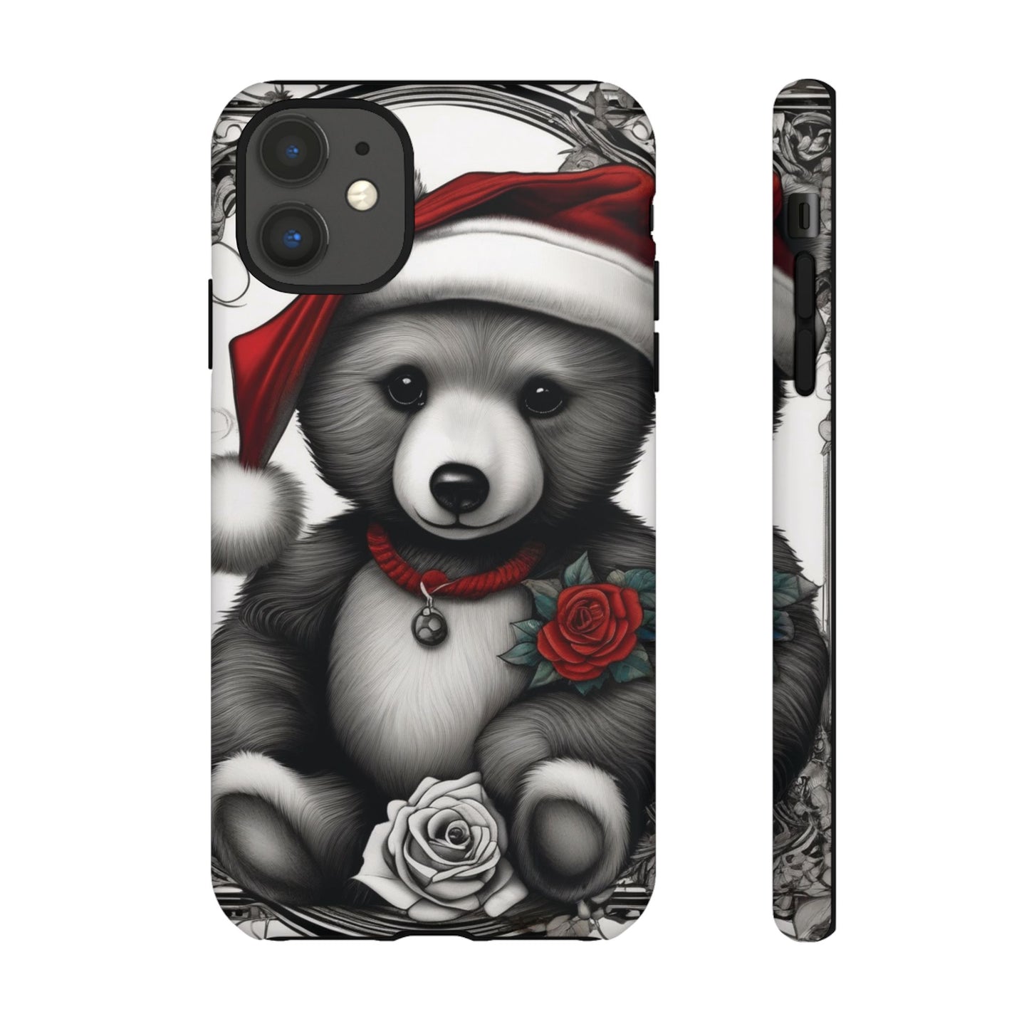 Frost Bear Tough Case – Holiday Rose Edition