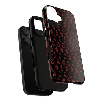 Inked Legacy Pattern Tough Case – Red Script Edition