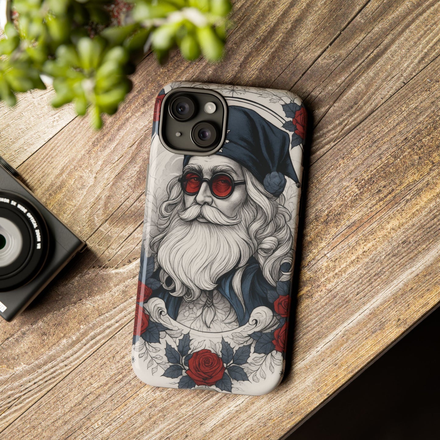 Vintage Frost Saint Tough Case – Red Rose Edition