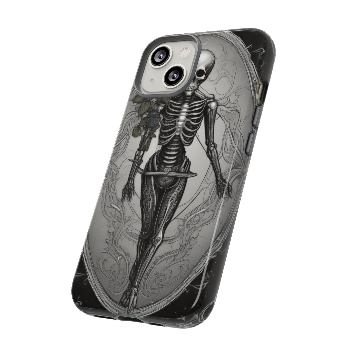 Eternal Bloom Tough Case – Skeleton Rose Edition