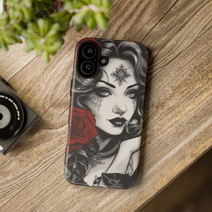 Crimson Muse Tough Case – Rose Ink Edition
