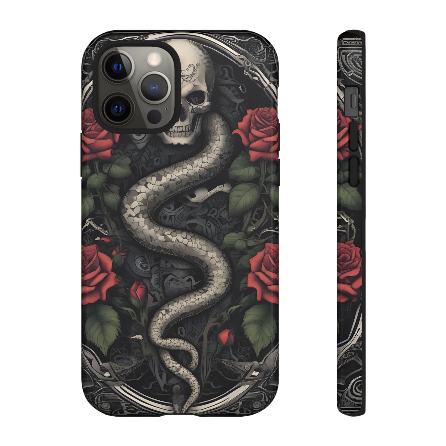 Serpent’s Kiss Tough Case – Crimson Skull Edition