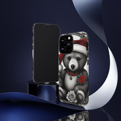 Frost Bear Tough Case – Holiday Rose Edition