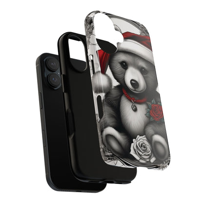 Frost Bear Tough Case – Holiday Rose Edition