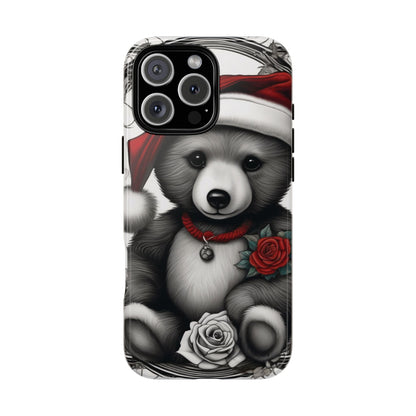 Frost Bear Tough Case – Holiday Rose Edition