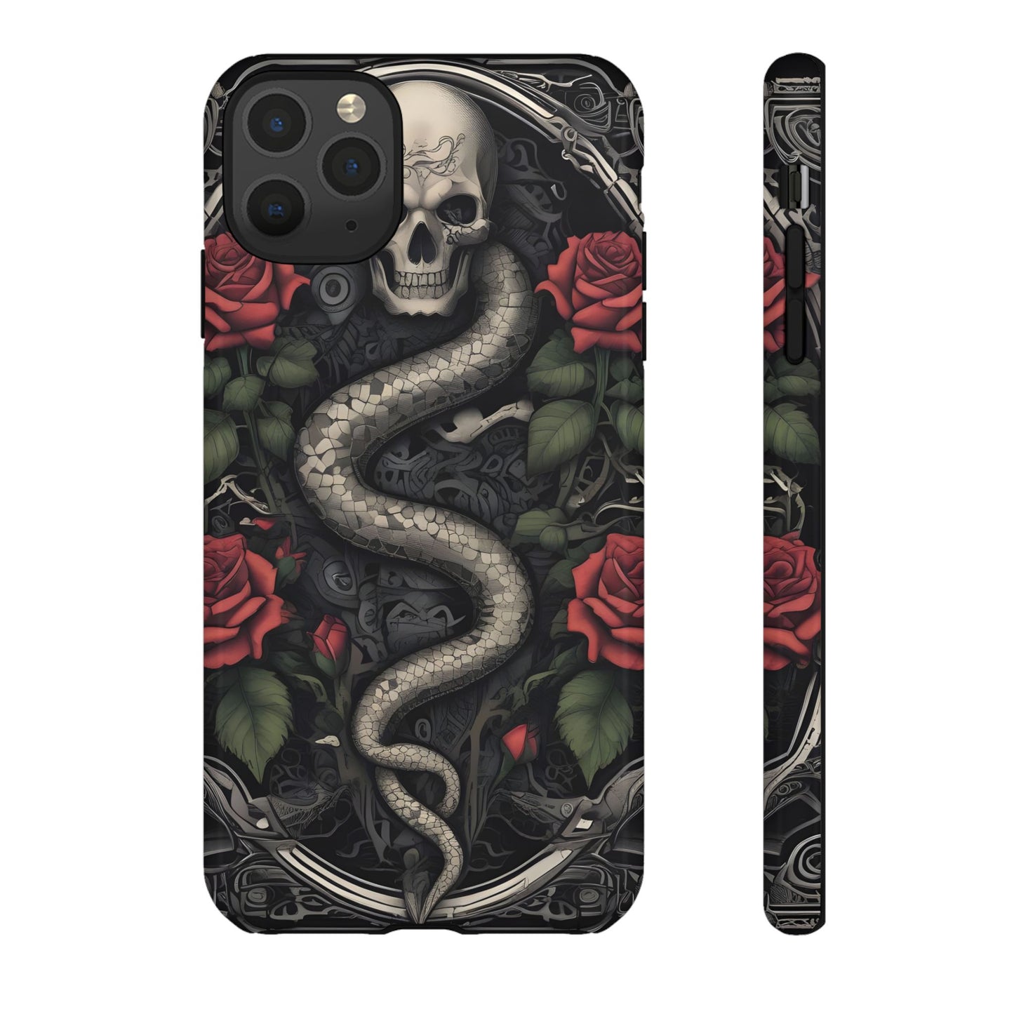 Serpent’s Kiss Tough Case – Crimson Skull Edition