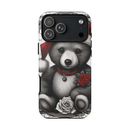 Frost Bear Tough Case – Holiday Rose Edition