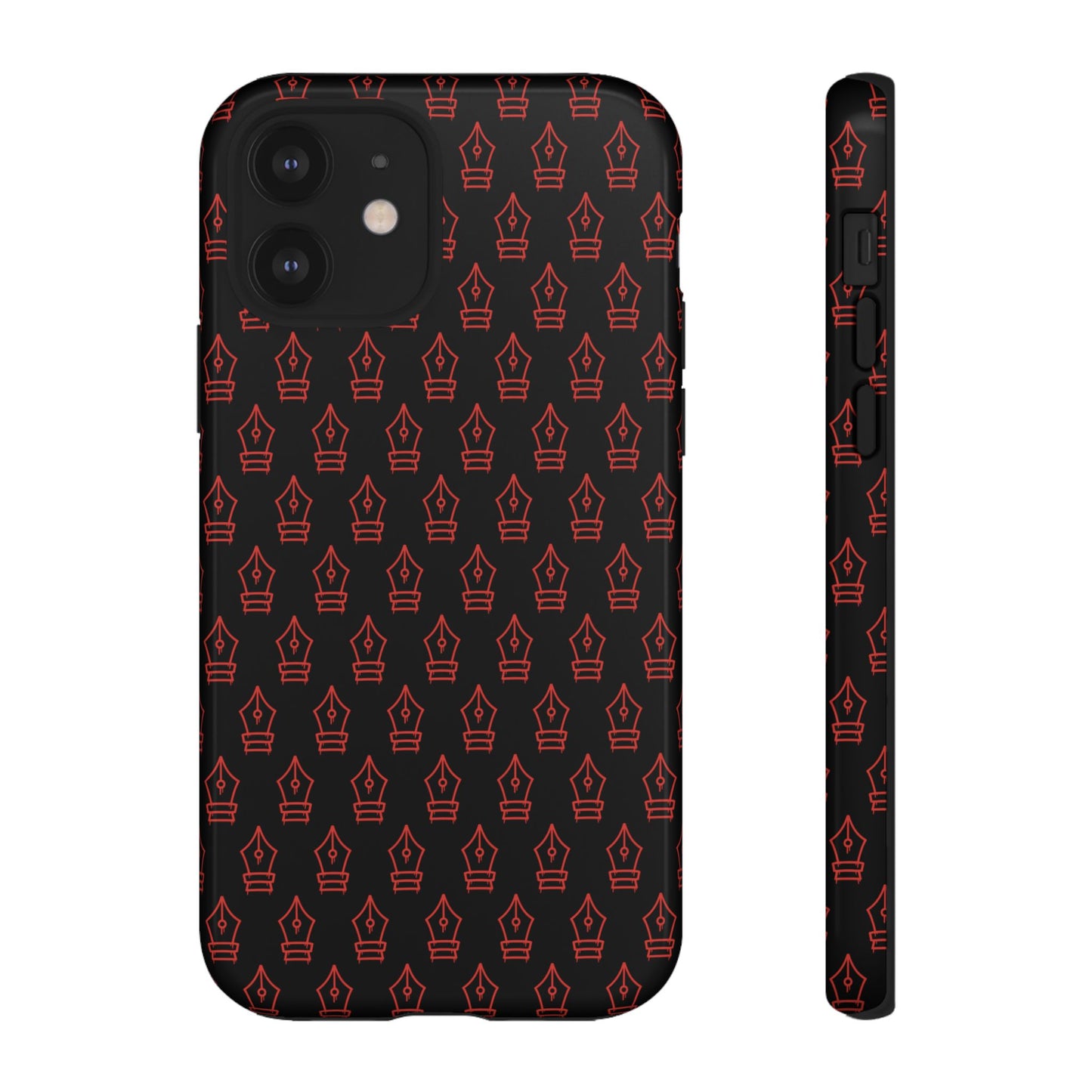 Inked Legacy Pattern Tough Case – Red Script Edition